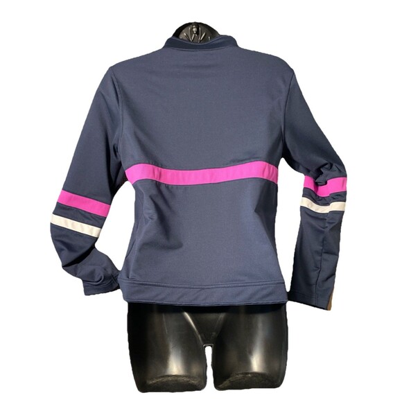 Tail Activewear Golf Warm Up Jacket Womens Small Blue Pink Morning Evening Golf‎ - Picture 3 of 5